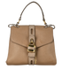 Medium Aby, &pound;450, Handbags, Beige, Leather, Front view